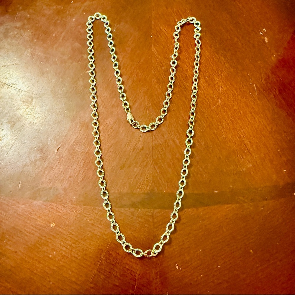 Ultra Sparkly Silver Plated Necklace